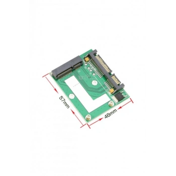 WOZLO Msata To Sata Çevirici w6225-004 Msata Mini Sata Ssd To Sata Dönüştürücü Kart