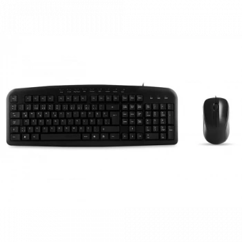 EVEREST UN-795, Siyah, Multimedya Türkçe Q, USB Kablolu, Klavye Mouse Set