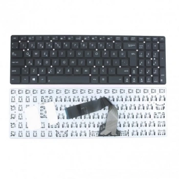 Asus K55A Uyumlu Notebook Klavyesi Siyah - TR