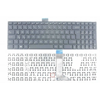Asus X555Li Notebook Klavye (Siyah TR)