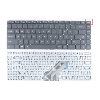 Casper Nirvana C350 Tip 2 Notebook Klavye (Siyah TR)