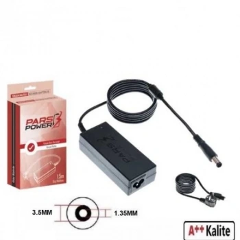 Casper Ultrabook İçin 3.5 mm x 1.35mm Adaptör 19V 3.42A 3.5*1.35 Adaptör Şarj Aleti
