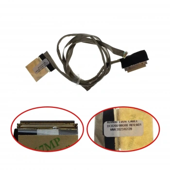 DELL DC02001SI00 LCD Ekran Panel LED Data Flex Kablo