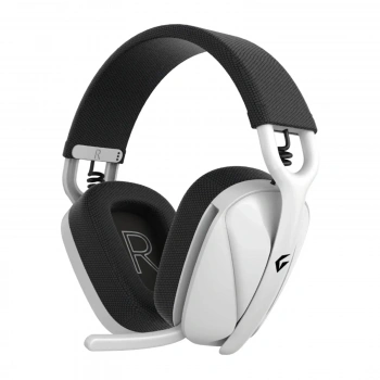 Gameagle Ghost Pro 3.0 Kablosuz 2.4Ghz+Bluetooth+3.5MM Kablolu Mikrofonlu Profesyonel Oyuncu Kulaklık Beyaz