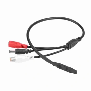 Güvenlik kamera ortam mikrofonu 3 jacklı