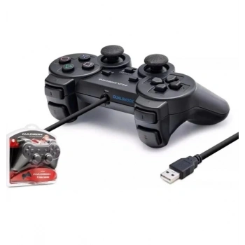 Hadron hd302 bilgisayar pc usb oyun kolu gamepad analog titreşim