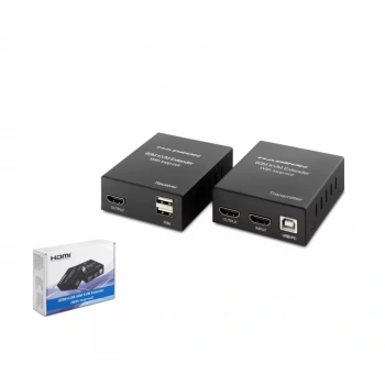 Hadron Hdx1356 Hdmi Kvm Extender 1080P 60M Siyah