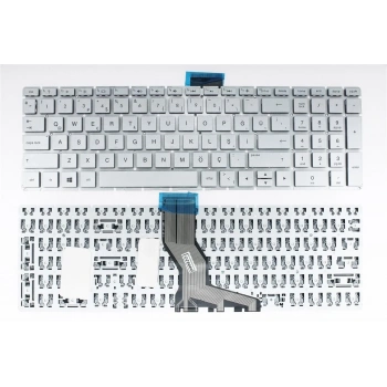 Hp 15-dw, 15-dw0000 Klavye Gümüş