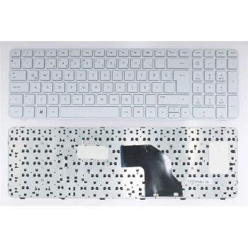 Hp 697452-001 Notebook Klavye (Beyaz TR)