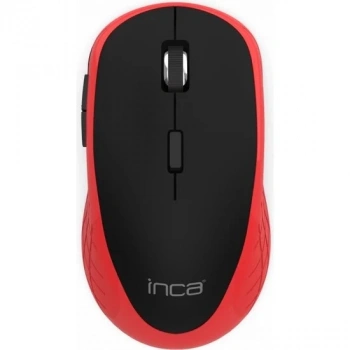 Inca IWM-391T Kablosuz Rubber 1600DPI Optic Siyah/kırmızı Mouse