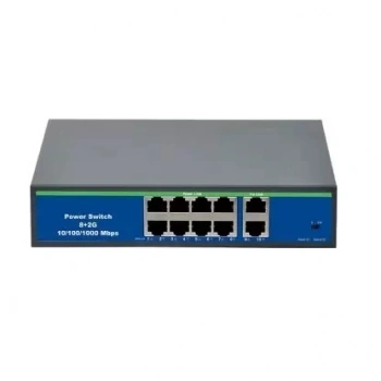INOX-F0820FBL 8 PORT POE SWICH 10/100 Gigabit PoE Switch