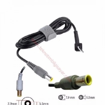 LENOVO ADAPTÖR KABLOSU 7.9*5.5 MM (Açıklama Kısmından Uyumlu Modelinizi Kontrol Edebilirsiniz.)