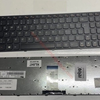 Lenovo B5400 Uyumlu Notebook Klavyesi - Siyah - TR