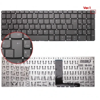 NK005 Uyumlu Notebook Klavyesi - Siyah - TR