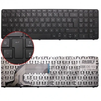 NK006 Uyumlu Notebook Klavyesi - Siyah - TR