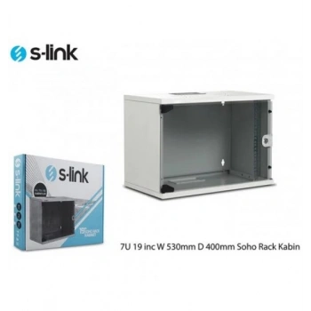 S-LINK 7U 530x400 Soho Rack Kabinet (Demonte)