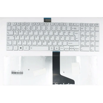 Toshiba Satellite L50-A-1DH, L50-A-1D0, L50-A-11R Klavye Beyaz