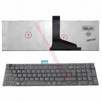 Toshiba Satellite L50-A Uyumlu Nb Klavyesi - Siyah - TR - Çerçeveli