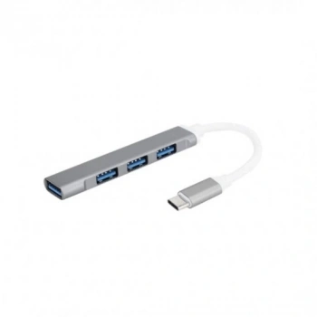 Ultra Slim Steep 4 Port Type-C 3.1 to USB 3.0 Hub Çoklayıcı - Çoğaltıcı (Metal) C-809 C 809 HUB2TYPEC