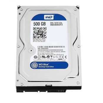 Western Digital Caviar Blue WD5000AAKX SATA 3.0 7200 RPM 3.5 500 GB Harddisk