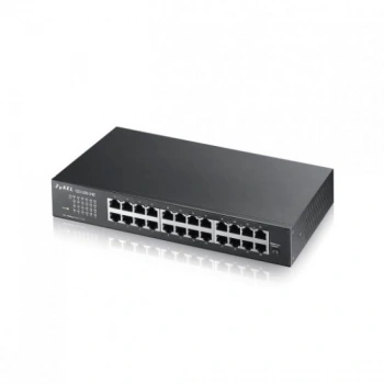 ZyXEL GS1100-24 V3 24 Port GigaBit Yönetilemez Rackmount Switch