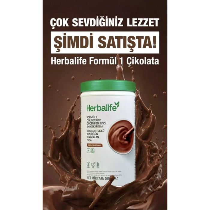 Formül 1 Besleyici Shake Karışımı Çikolata Aromalı