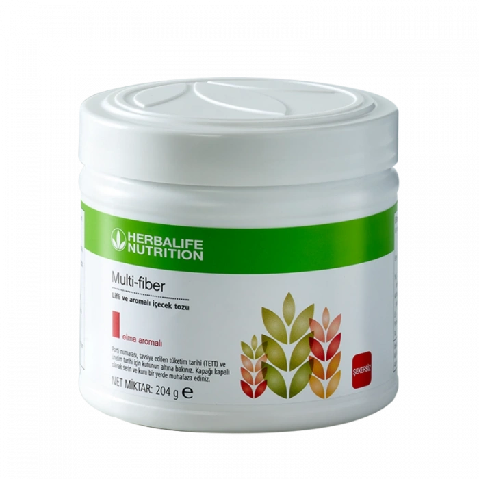Multi-Fiber Lifli ve Aromalı İçecek Tozu Elma