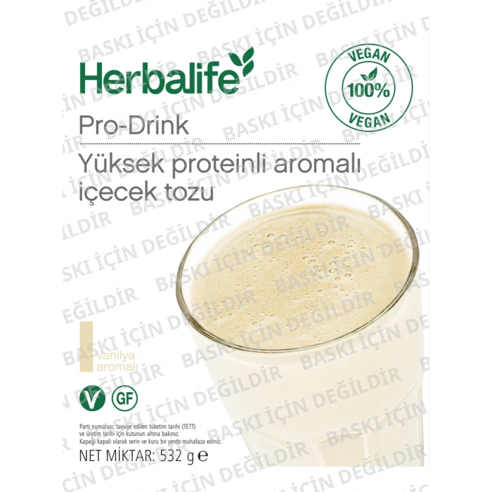Pro-Drink Vanilya Aromalı 532 g