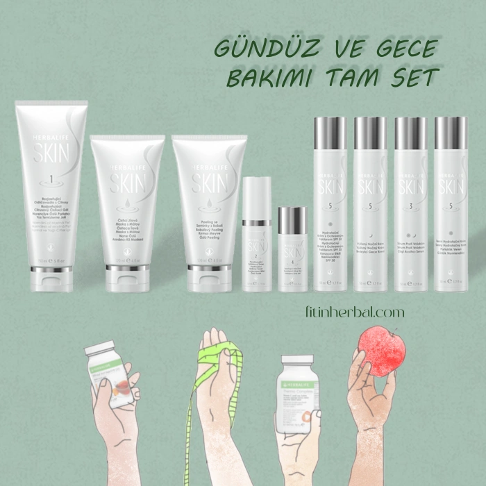Skin Serisi Gündüz Ve Gece Bakımı Tam Set