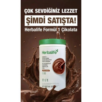 Formül 1 Besleyici Shake Karışımı Çikolata Aromalı