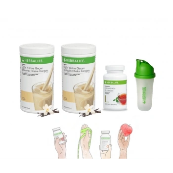 BAŞLANGIÇ PAKETİ 2 Adet F1 Shake ve 100 Gr Çay