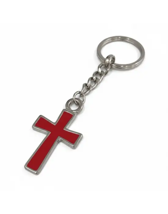 Antik Gümüş Kaplama Vintage Ank Sembol Anahtarlık