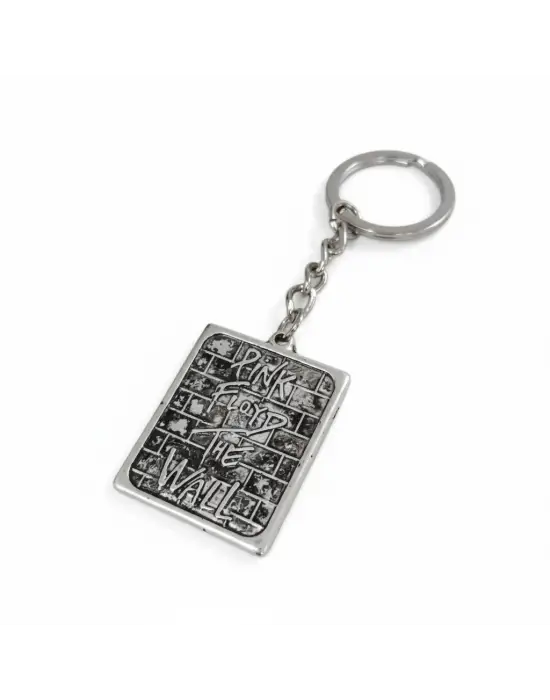 Antik Gümüş Kaplama Vintage Pink Floyd Sembol Anahtarlık
