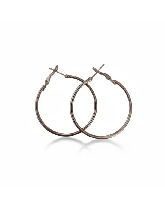 Antik Stil Tasarım Motifli Özel Kadın Daire Aksesuar Küpe