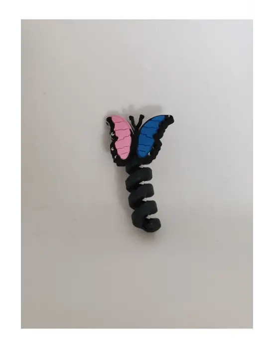 Anime Butterfly Retro Kelebek Kablo Koruyucu