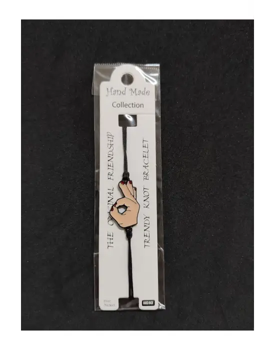 Anime Çizgi El Yapımı Parmak Hediyelik Best Bileklik