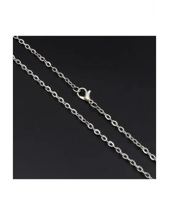 Anime Retro Antik Gümüş Kaplama Naruto Sembol Hediyelik Zincirli Kolye