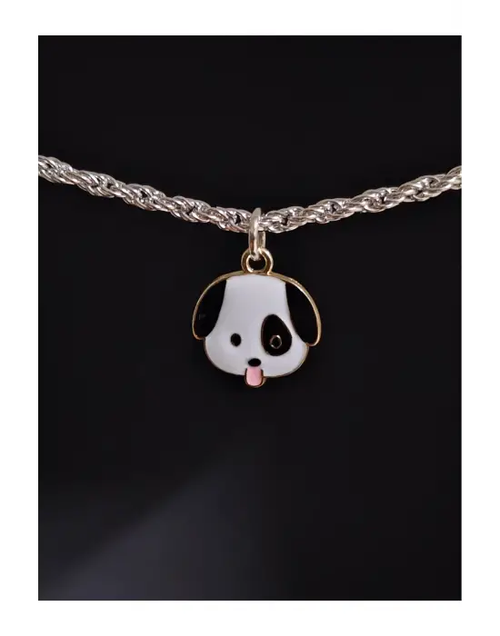 Anime Retro Vintage Dog Sevimli Kolye