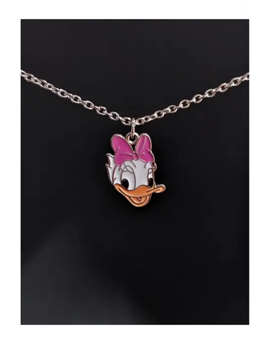 Anime Retro Vintage Dufy-Ducky Unisex Zincirli Kolye