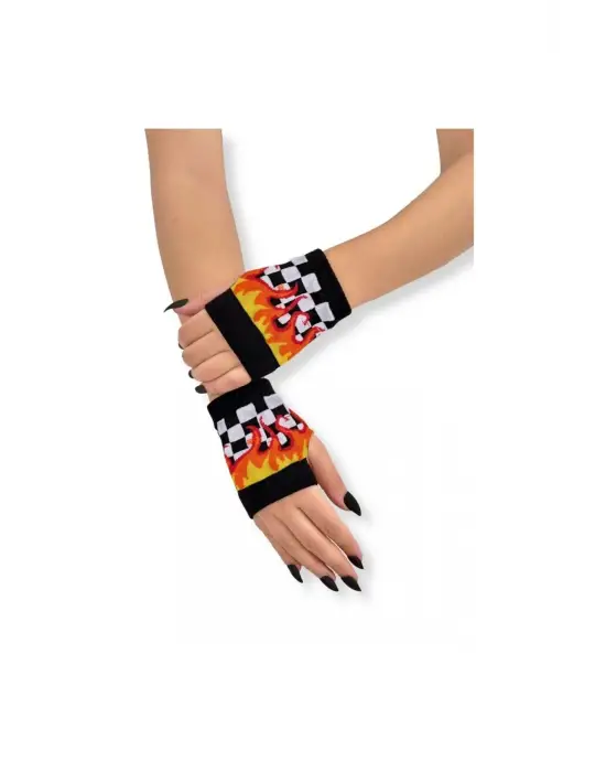 Anime Trasher Dama Desen Eldiven