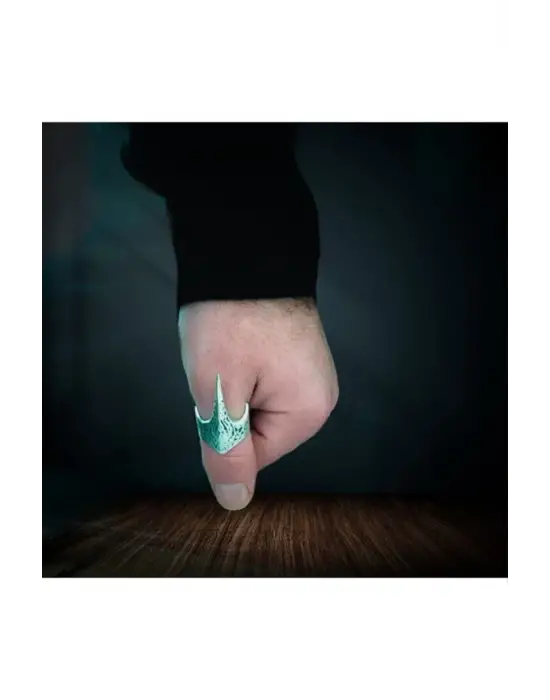 Antik Anime Ayarlanır Gothic Gümüş Kaplama Zihgir Model Unisex Yüzük