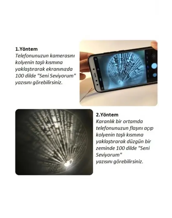 Ay Ve Güneş Mıknatıslı Sevgili Kolyesi 100 Dilde Seni Seviyorum Yazılı Projeksiyon Çift Kolyesi