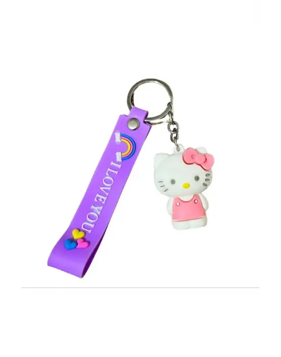 Harajuku Hello Kitty Anime Anahtarlık