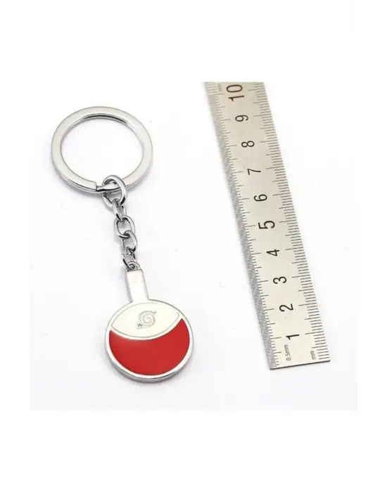 Daily Kırmızı Naruto Itachi Uchiha Klan Anime Metal Anahtarlık