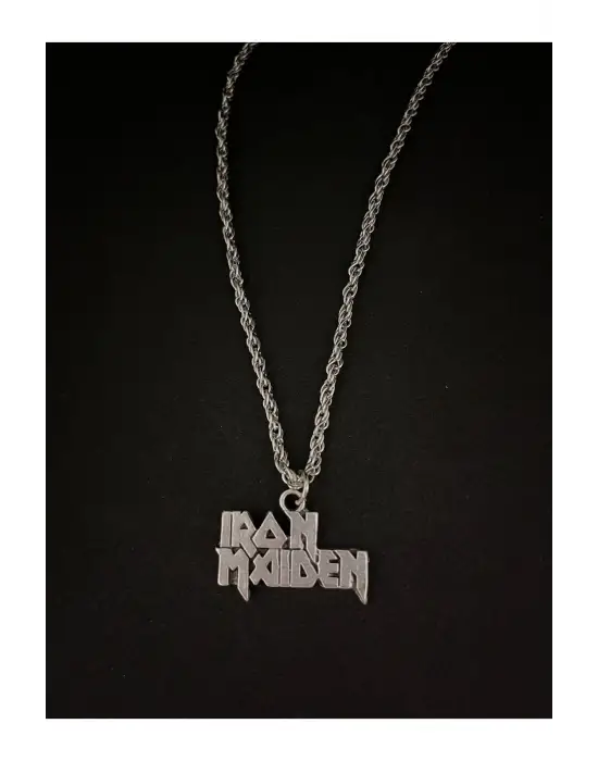 Gothic Music Iron Maiden Zincirli Kolye