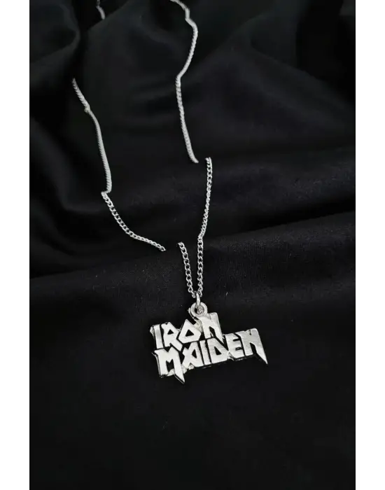 Gothic Music Iron Maiden Zincirli Kolye