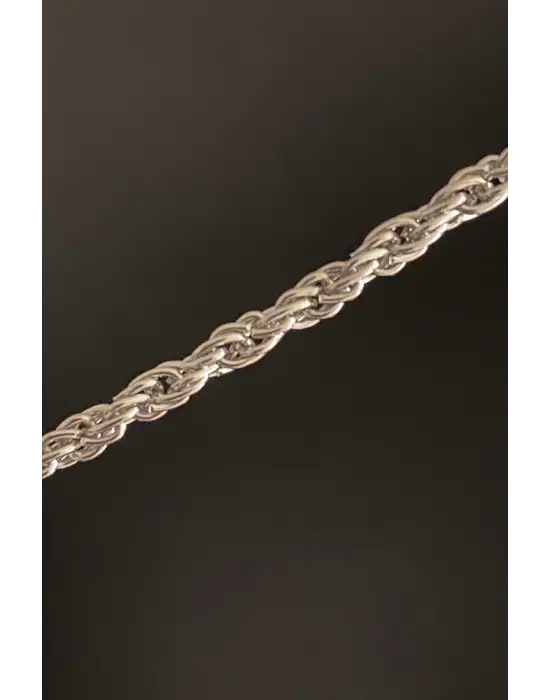 Gümüş Kaplama Antik Paslanmaz Çelik Haç Işareti Gri Deseart Kolye