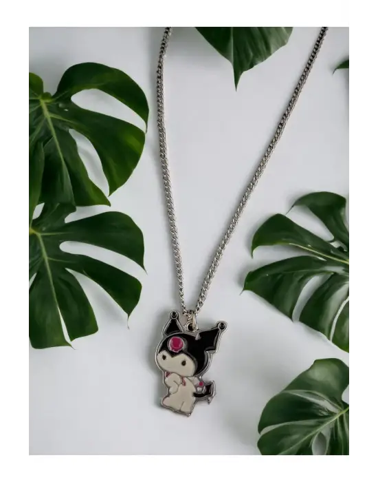 Harajuku Anime Micky Desenli Melody Kolye