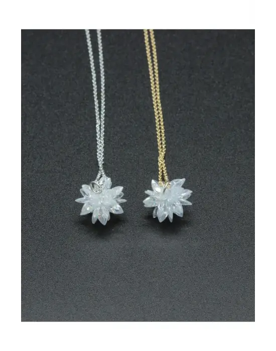 Lotus Çiçeği Kolye