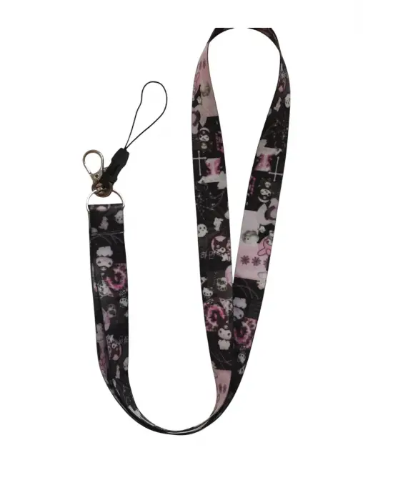 Retro Anime Kuromi Hello-Kity Boyun Ipi Ve Telefon Askısı